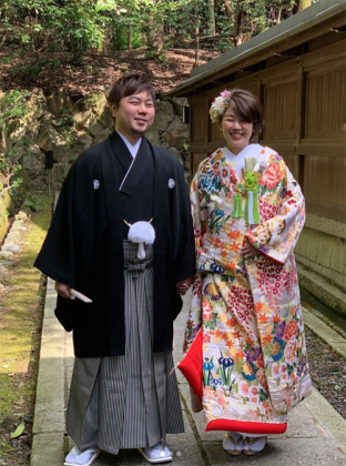 京都　神社式　和装